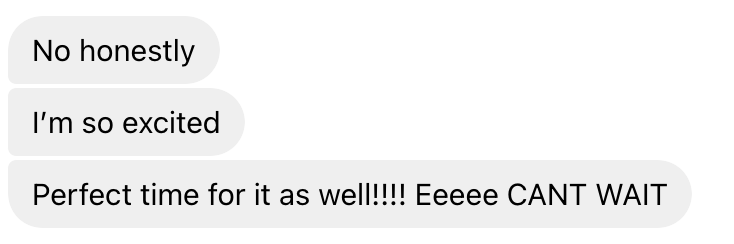 Client testimonial screenshot