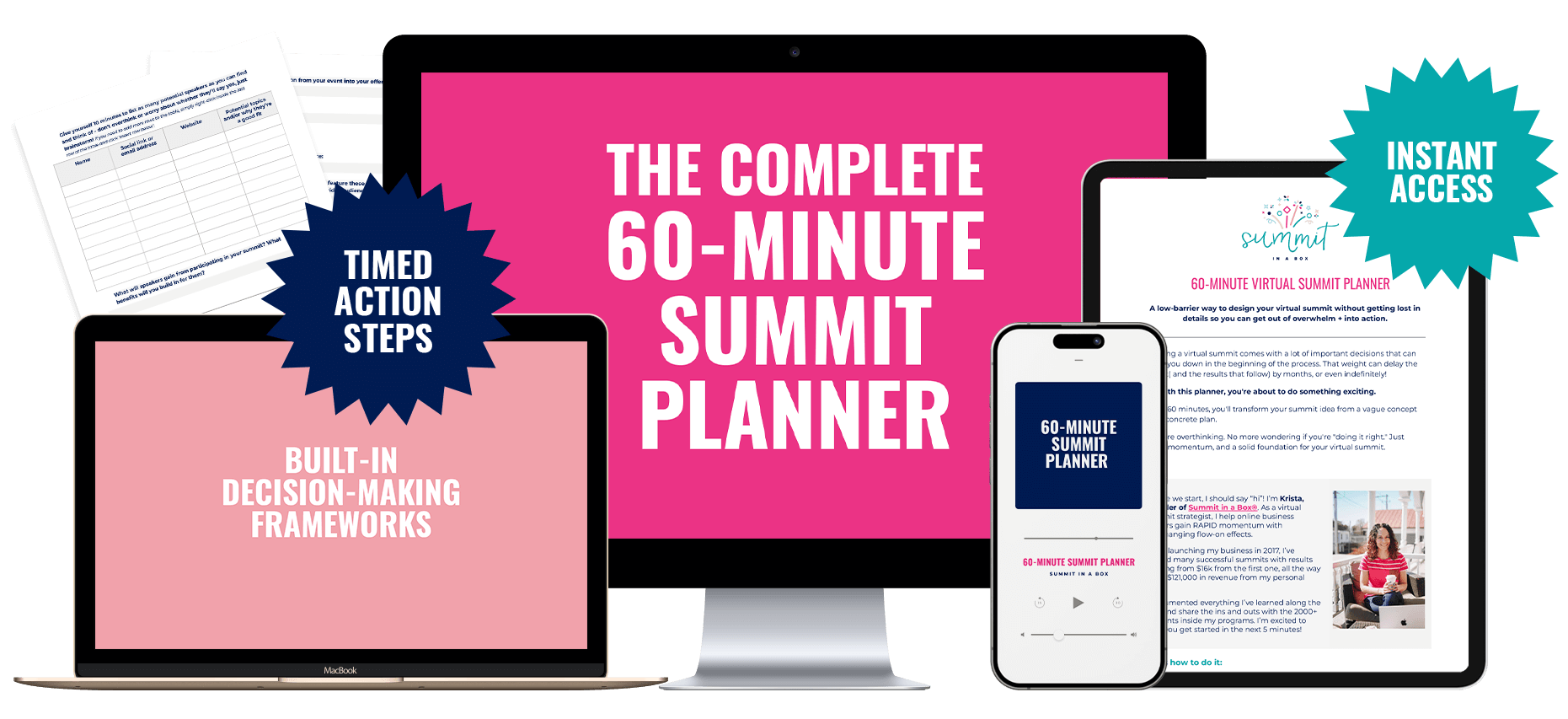 60-Minute Virtual Summit Planner